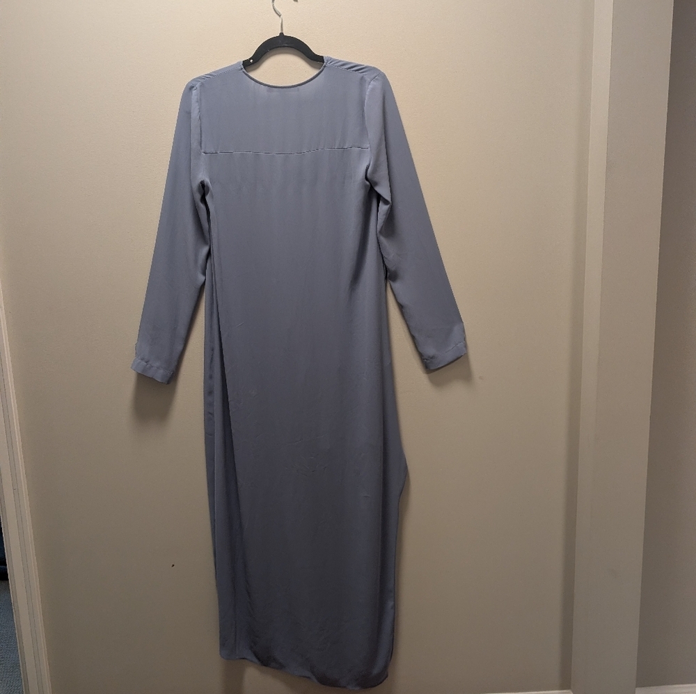 BCBG Max Azria Kyndal Hi-Low Dress Blue XS - Picture 4 of 7